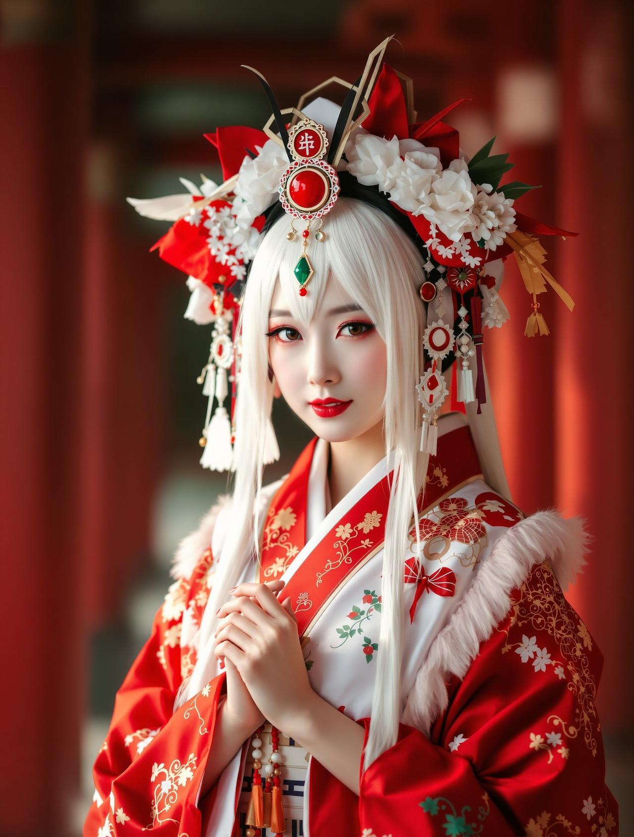 和风巫女 - 顾清瑶 - 妹妹图集作品