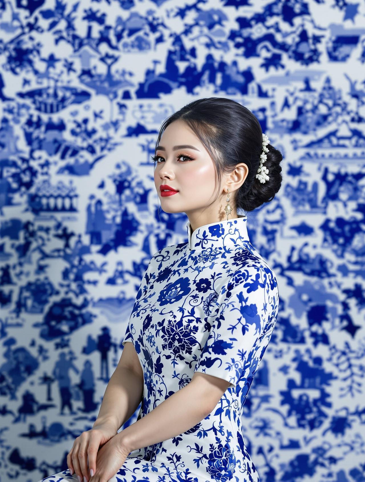 青花瓷韵 - 苏瑾 - 妹妹图集作品